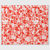 Papierherzen Geschenkpapier (Flach)