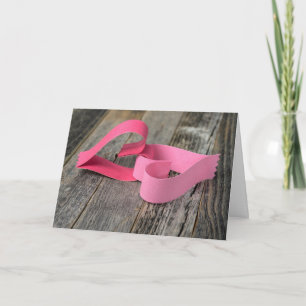 Papierherzen zum Hochzeitstag Karte