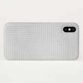 Papierhintergrund des gestreiften Musters Case-Mate iPhone Hülle (Rückseite (Horizontal))