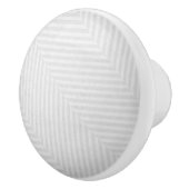 Papierhintergrund des gestreiften Musters Keramikknauf (Rechts)