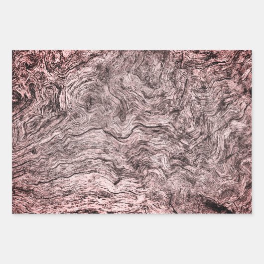 Papierhüllen: Baumrinde-Sammlung Geschenkpapier Set (Vorderseite 2)