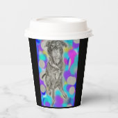 Papierhüllen mit oder ohne Deckel Pappbecher (Vorderseite)