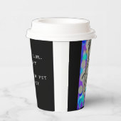 Papierhüllen mit oder ohne Deckel Pappbecher (Rechts)