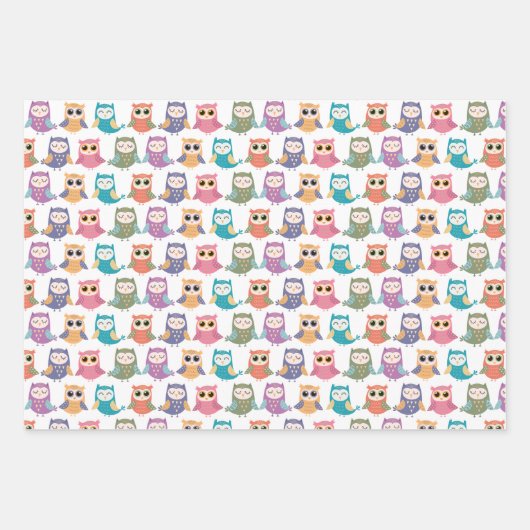 Papierhüllen und Streifen Geschenkpapier Set (Vorderseite 3)