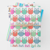 Papierhüllen und Streifen Geschenkpapier Set (Beispiel)