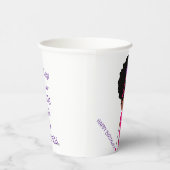 Papierhüllen zum Geburtstag Größe: 8oz Paper Cup, Pappbecher (Rechts)