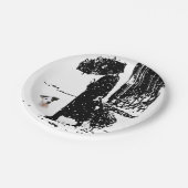 Papierhund für Teller (Schrägansicht)