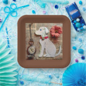 Papierhund-Papierteller Pappteller (Party)