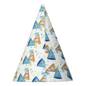 Papierhut und -streamer partyhütchen (Rückseite)