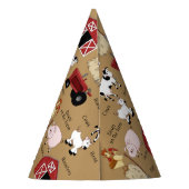 Papierhüte für Bauernland Partyhütchen (Rückseite)