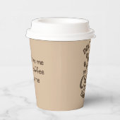 Papierkaffeetasse Pappbecher (Rechts)