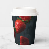 Papierkaffeetasse Pappbecher (Rückseite)