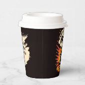 Papierkaffeetasse Pappbecher (Rechts)