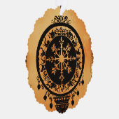 PAPIERKARTE ORNAMENT KARTE (Rechts)