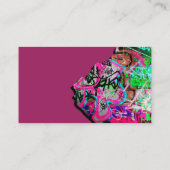 Papierkarte Visitenkarte (Rückseite)