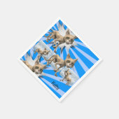 Papierkatzen Serviette (Ecke)