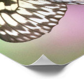 Papierkitt in grün und lila poster (Ecke)