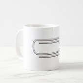 Papierklammer Kaffeetasse (Vorderseite Links)