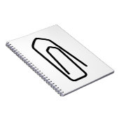 Papierklammer Notizblock (Rechte Seite)