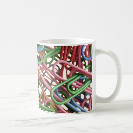 Papierklammerkaffee-Tasse Kaffeetasse (Rechts)