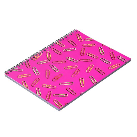 Papierklammern Notizblock (Linke Seite)