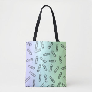 Papierklammern Tasche