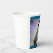 PAPIERKOPF * AUSSCHLIESSLICH GETRÄNKENDE KOPF PAPPBECHER (Rechts)