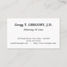 Papierkorb, Berufliche Visitenkarte