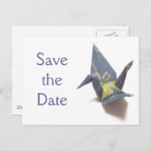 Papierkran Ankündigungspostkarte (Vorne/Hinten)