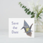 Papierkran Ankündigungspostkarte (Stehend Vorderseite)