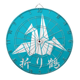 Papierkran Dartscheibe