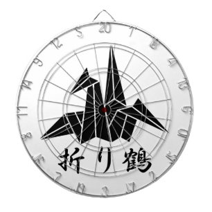 Papierkran Dartscheibe