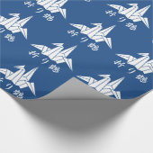 Papierkran Geschenkpapier (Ecke)