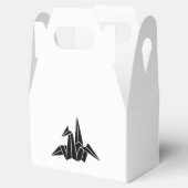 Papierkran Geschenkschachtel (Geöffnet)