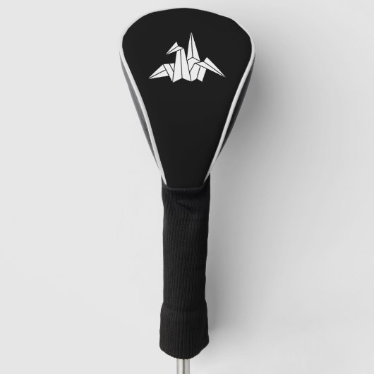 Papierkran Golf Headcover (Vorderseite)