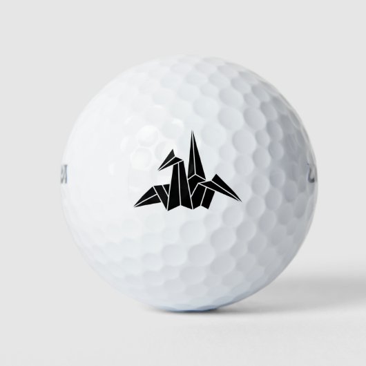 Papierkran Golfball (Vorderseite)
