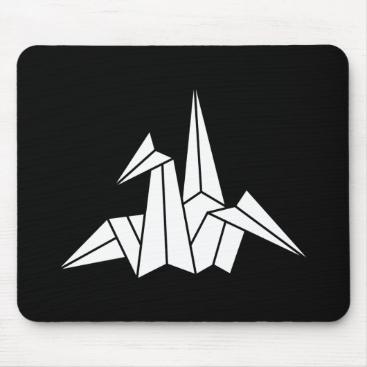 Papierkran Mousepad (Vorne)
