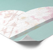 Papierkran-Plakatdruck Poster (Ecke)