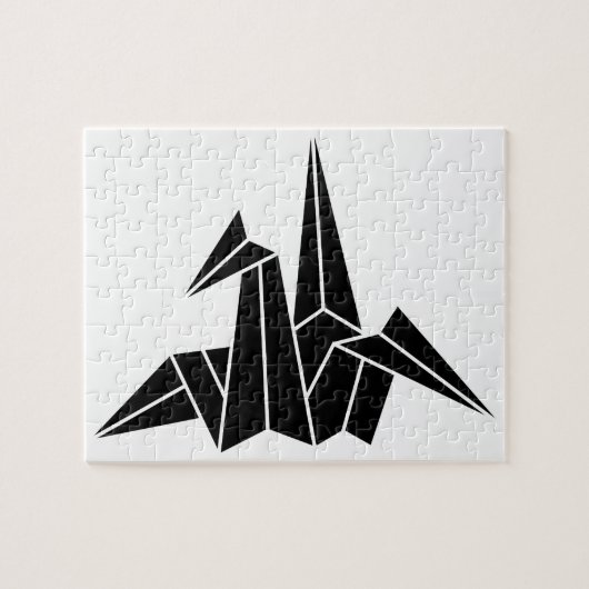 Papierkran Puzzle (Horizontal)