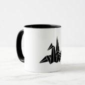 Papierkran Tasse (Vorderseite Links)