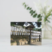 Papierlaternen außerhalb des japanischen Tempels Postkarte (Stehend Vorderseite)