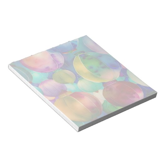 Papierlaternen Notizblock (angewinkelt)