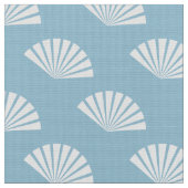 Papierlüfter Orientmuster Stoff (Nahaufnahme)