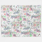 Papiermosaik in undurchsichtigen Farben und mit kl Fleecedecke (Vorderseite (Horizontal))