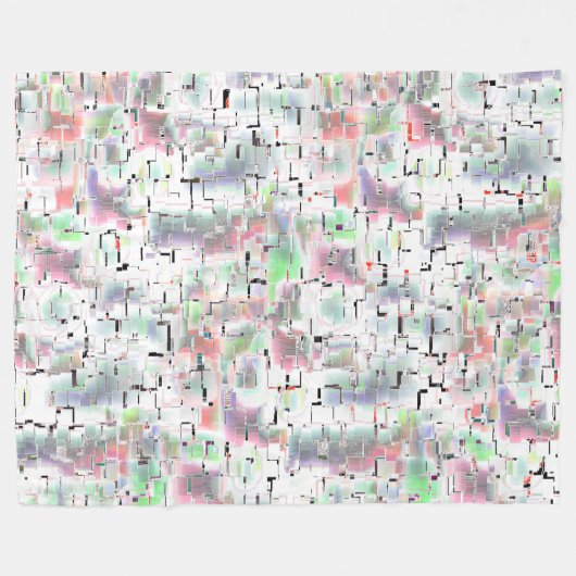 Papiermosaik in undurchsichtigen Farben und mit kl Fleecedecke (Vorderseite (Horizontal))