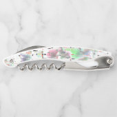 Papiermosaik in undurchsichtigen Farben und mit kl Kellnermesser (Rückseite)