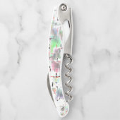 Papiermosaik in undurchsichtigen Farben und mit kl Kellnermesser (Rückseite)