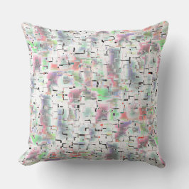 Papiermosaik in undurchsichtigen Farben und mit kl Kissen