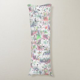 Papiermosaik in undurchsichtigen Farben und mit kl Seitenschläferkissen