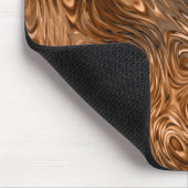 Papiermousepad "Kupfer" geschmolzen Mousepad (Ecke)